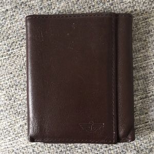 Dockers Brown Leather Wallet